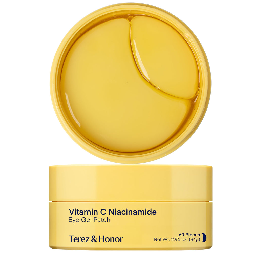 Patchs yeux TEREZ & HONOR avec vitamine C pour éclaircir le regard et réveiller l éclat