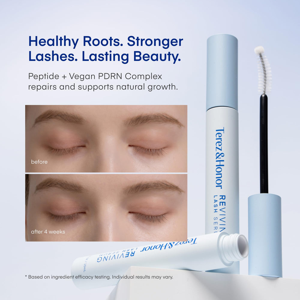 Terez & Honor Reviving Lash Serum applicateur pinceau, application précise et rapide