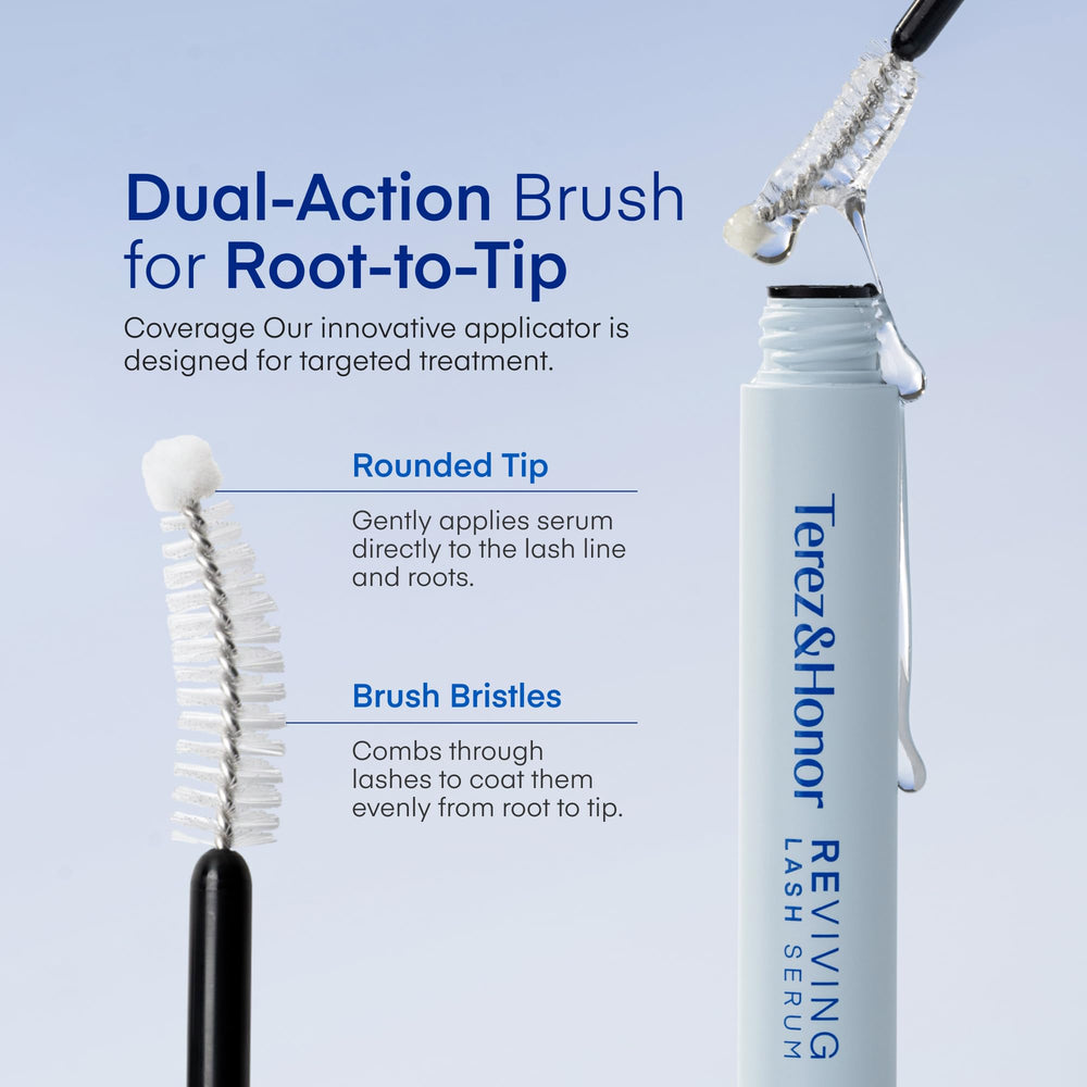Utilisation matin et soir du Reviving Lash Serum pour une routine simplifiée