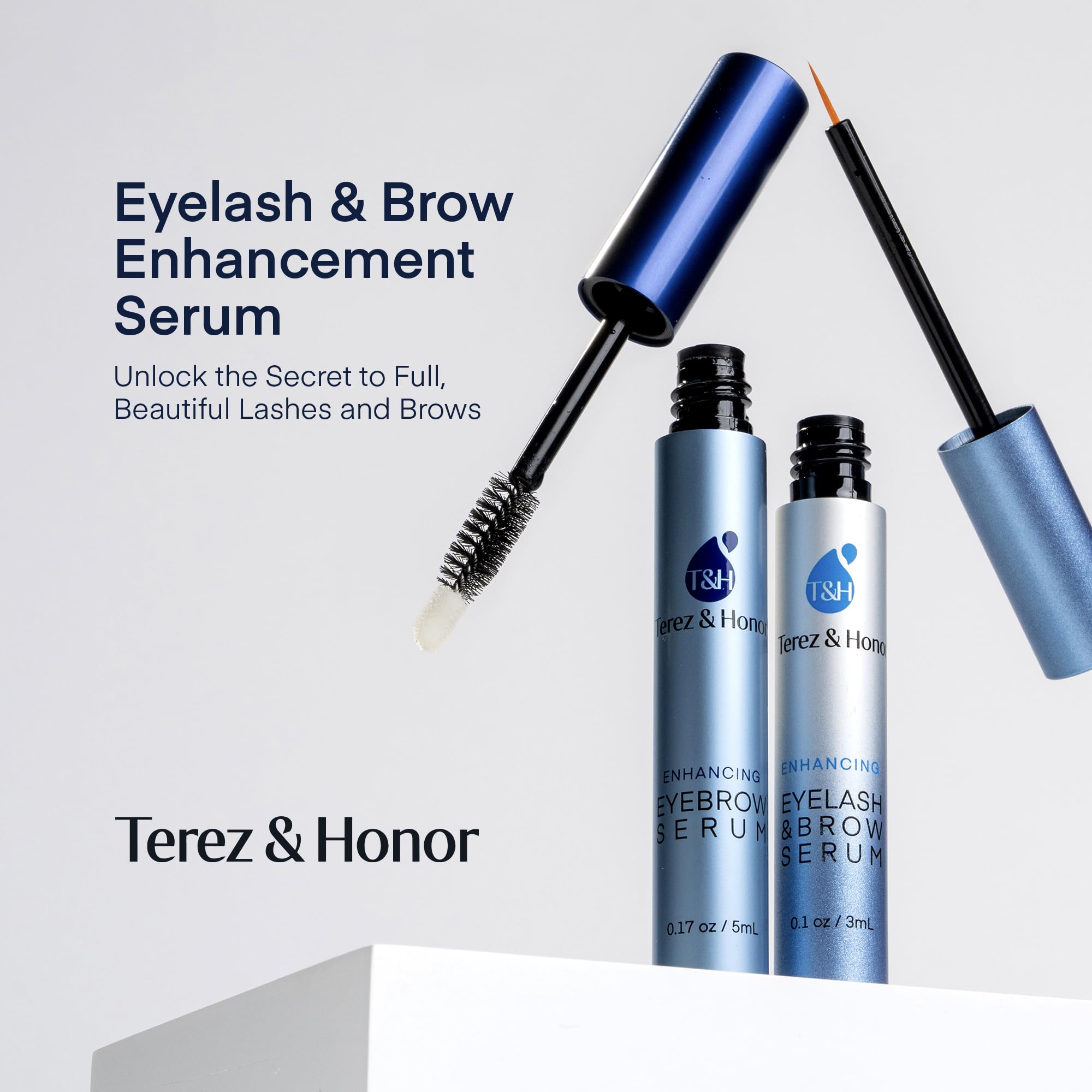 Routine du soir pour les sourcils avec TEREZ & HONOR, utilisation facile