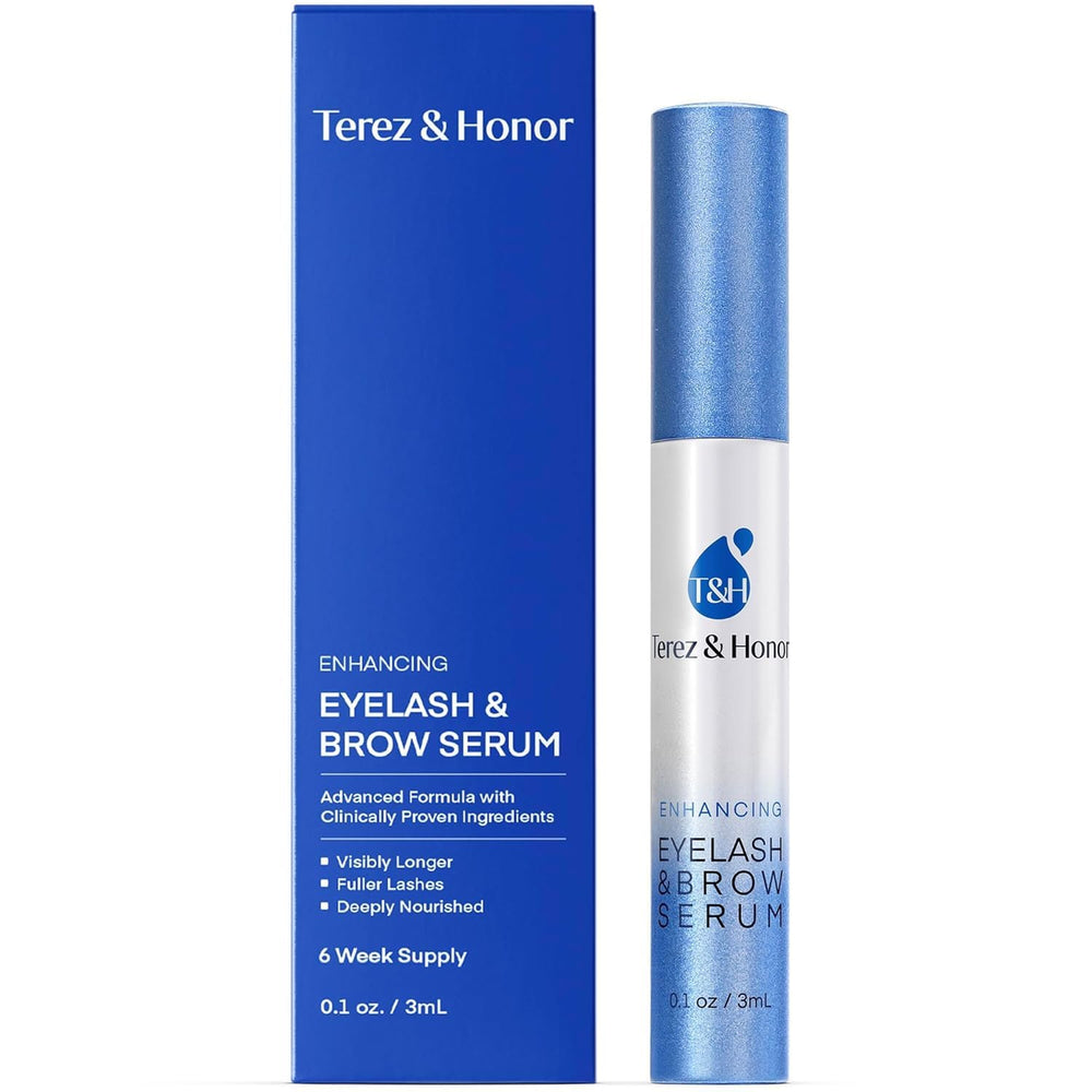 TEREZ & HONOR – flacon sérum cils et sourcils 3 ml, application propre
