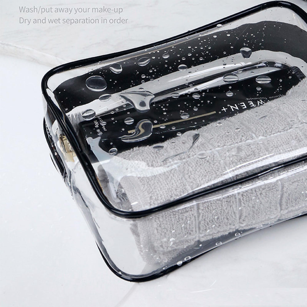 Sac deplacement Tergy transparent pour voyage organise et leger.