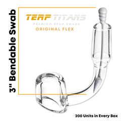 TerpTitans Original Flex : pointe en spirale pour une couverture de surface améliorée.