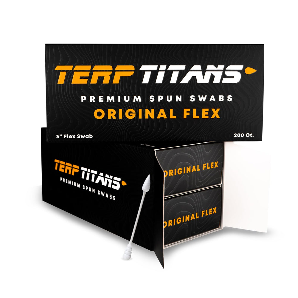 TerpTitans Original Flex : tige en papier flexible atteignant les zones délicates avec aisance.