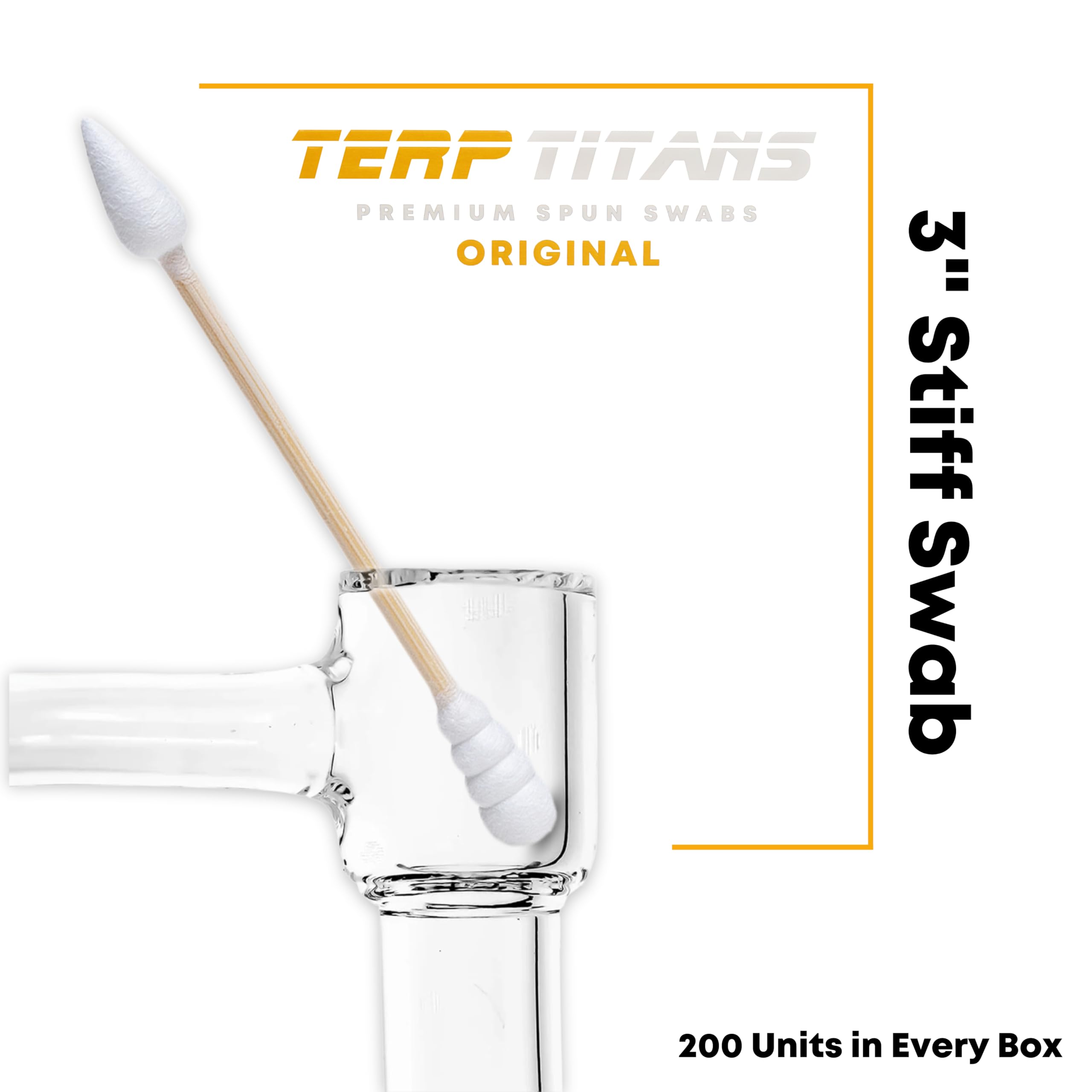 TerpTitans Original – pointe spirale pour absorption maximale sur surfaces délicates