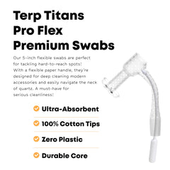 TerpTitans Pro Flex: embout barillet pour une absorption efficace sur surfaces larges.