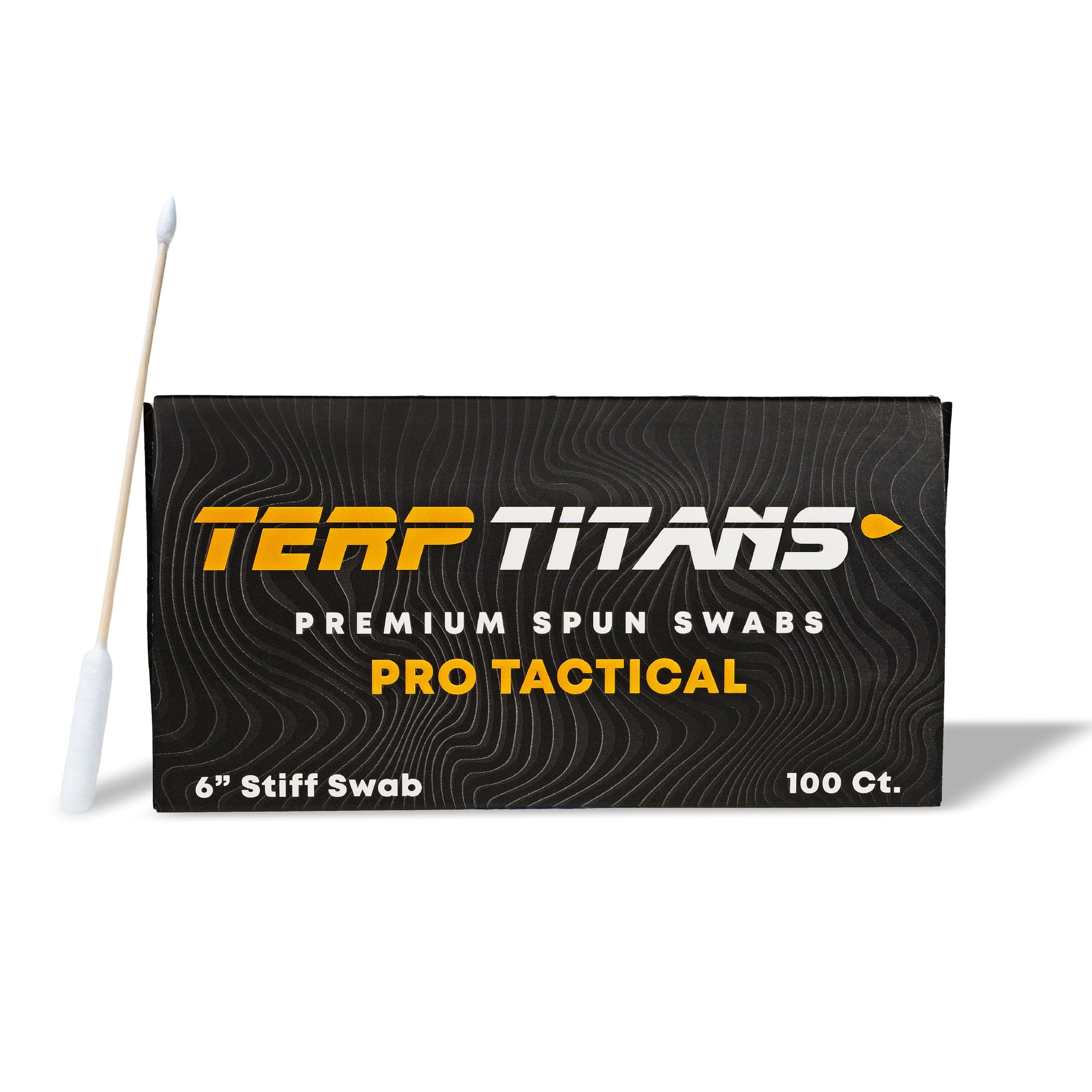 Terp Titans Pro Tactical swabs en bambou 6 pouces, absorption XL sur surfaces variées.