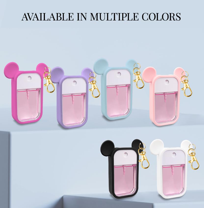 Étui silicone TERPINK rotation 360° et attache-clé pour sac.