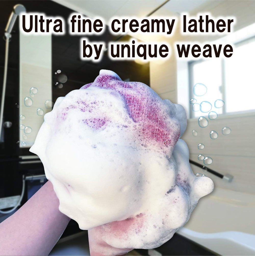 Texture rugueuse du gant Extra Rough Terra Distribution qui produit une mousse dense.