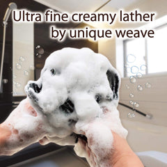 Lavette Terra Distribution – toucher ultra dur en nylon-polyester pour gommage intense.
