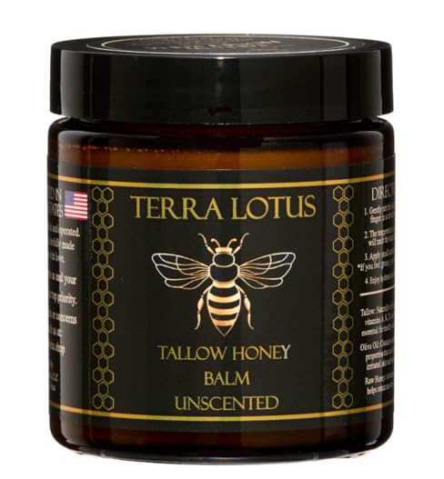 Terra Lotus baume gras de boeuf miel pot - hydratation naturelle et nourrissante
