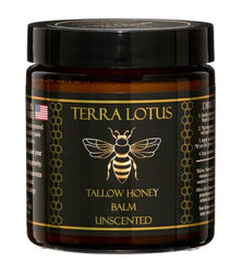 Terra Lotus baume gras de boeuf miel pot - hydratation naturelle et nourrissante