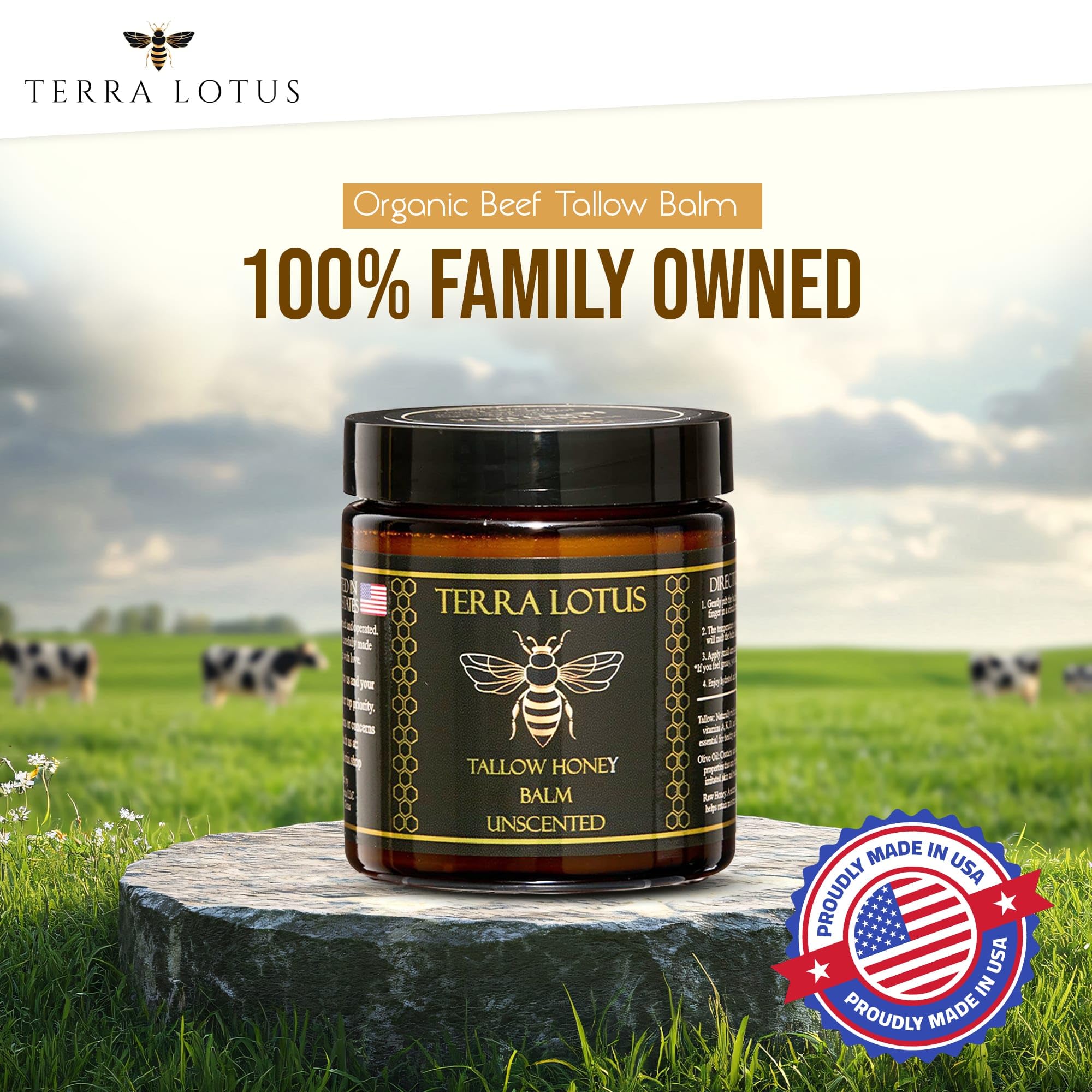 Corps et pieds Terra Lotus - hydratation tout le corps