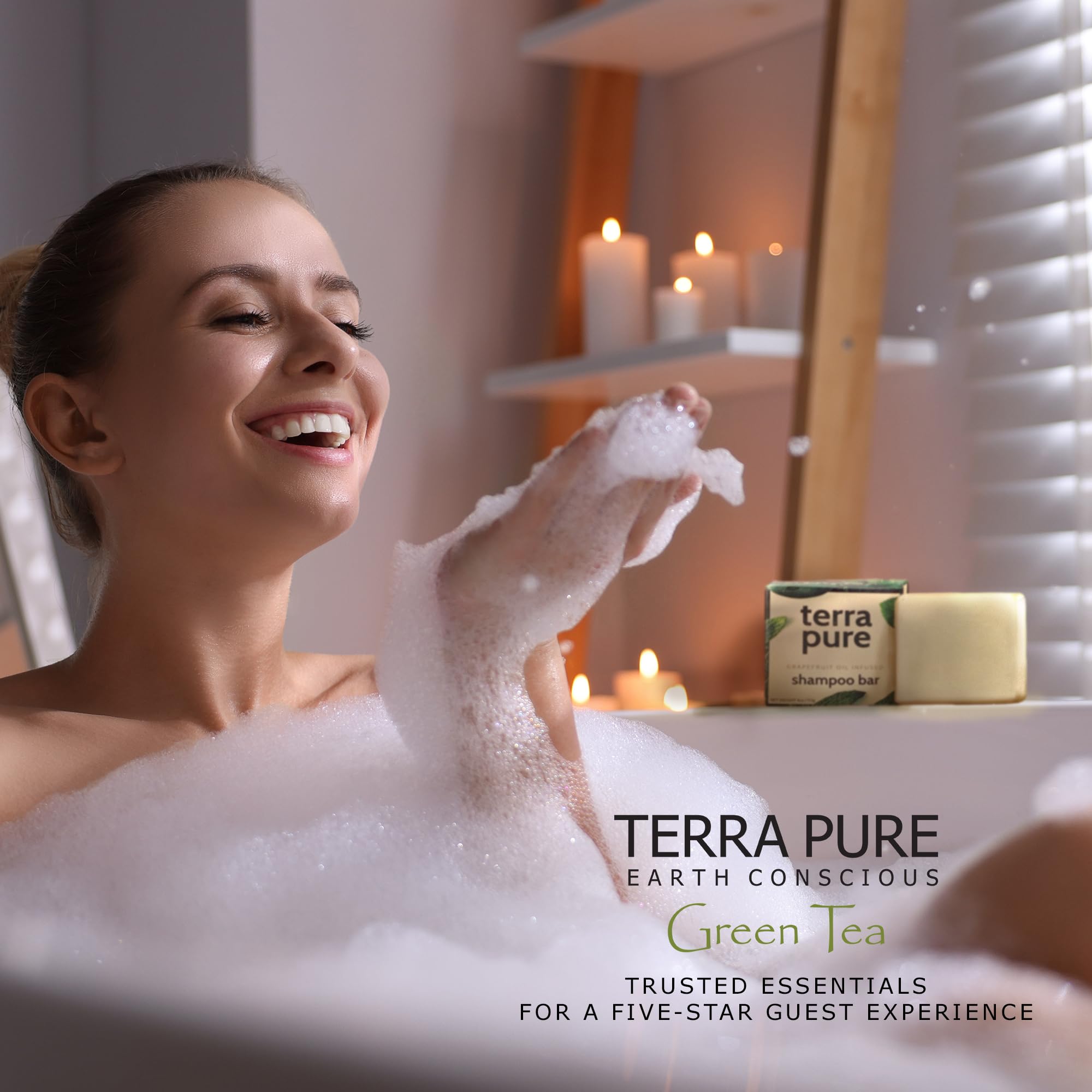 Terra Pure Conditionneur Bar emballage recyclable et zéro déchet.