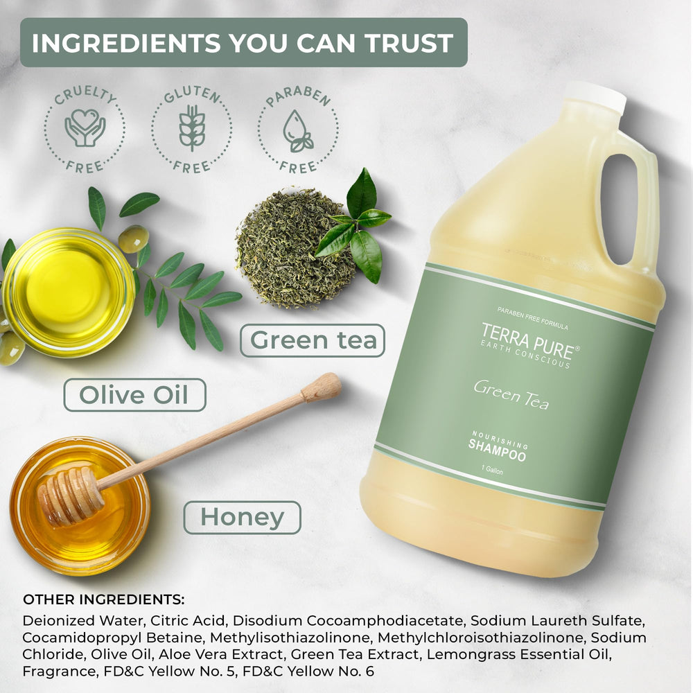 Terra Pure Shampoing Hôtel sans parabènes ingrédients naturels