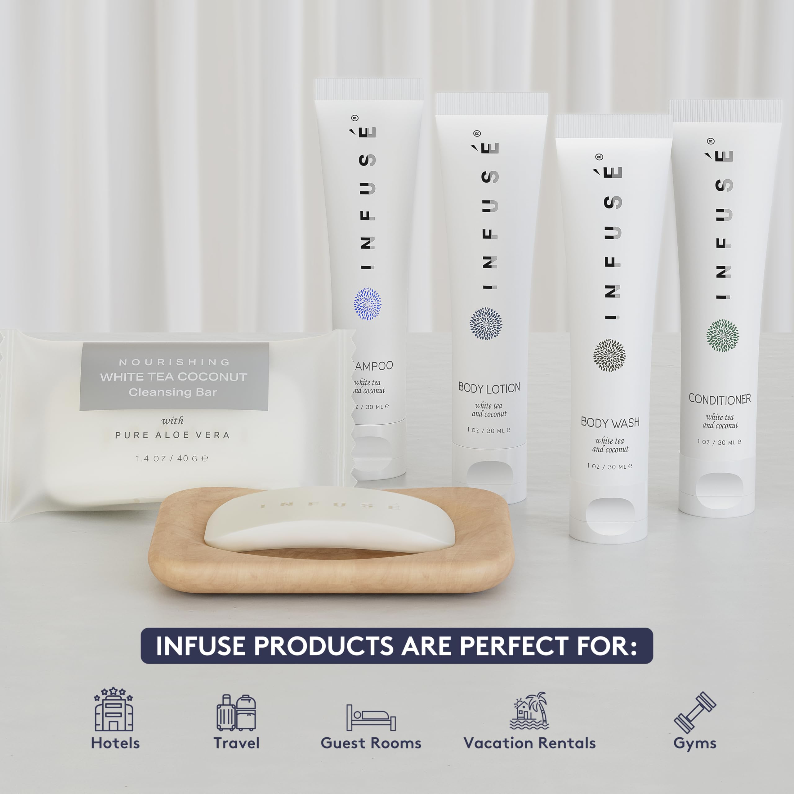 Après-shampoing Terra Pure Infuse en bouteille, douceur capillaire en déplacement