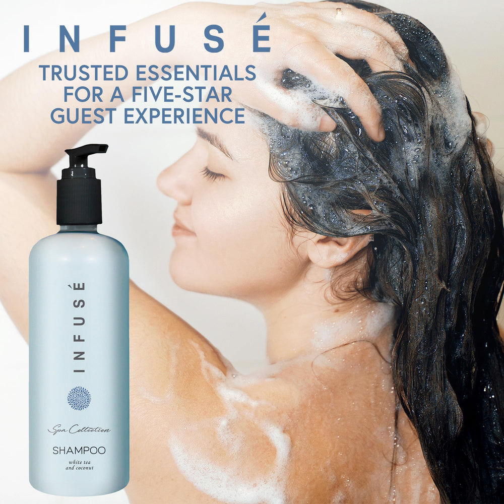 Terra Pure Infuse Shampoo, emballage compact, gestion efficace des stocks