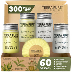 Terra Pure Shampoing Bouteille 1oz – soin capillaire pratique pour les séjours hôtelier