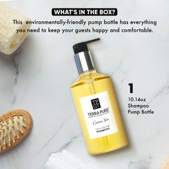 Shampoing Terra Pure, miel bio et aloe vera, soin nourrissant naturel.