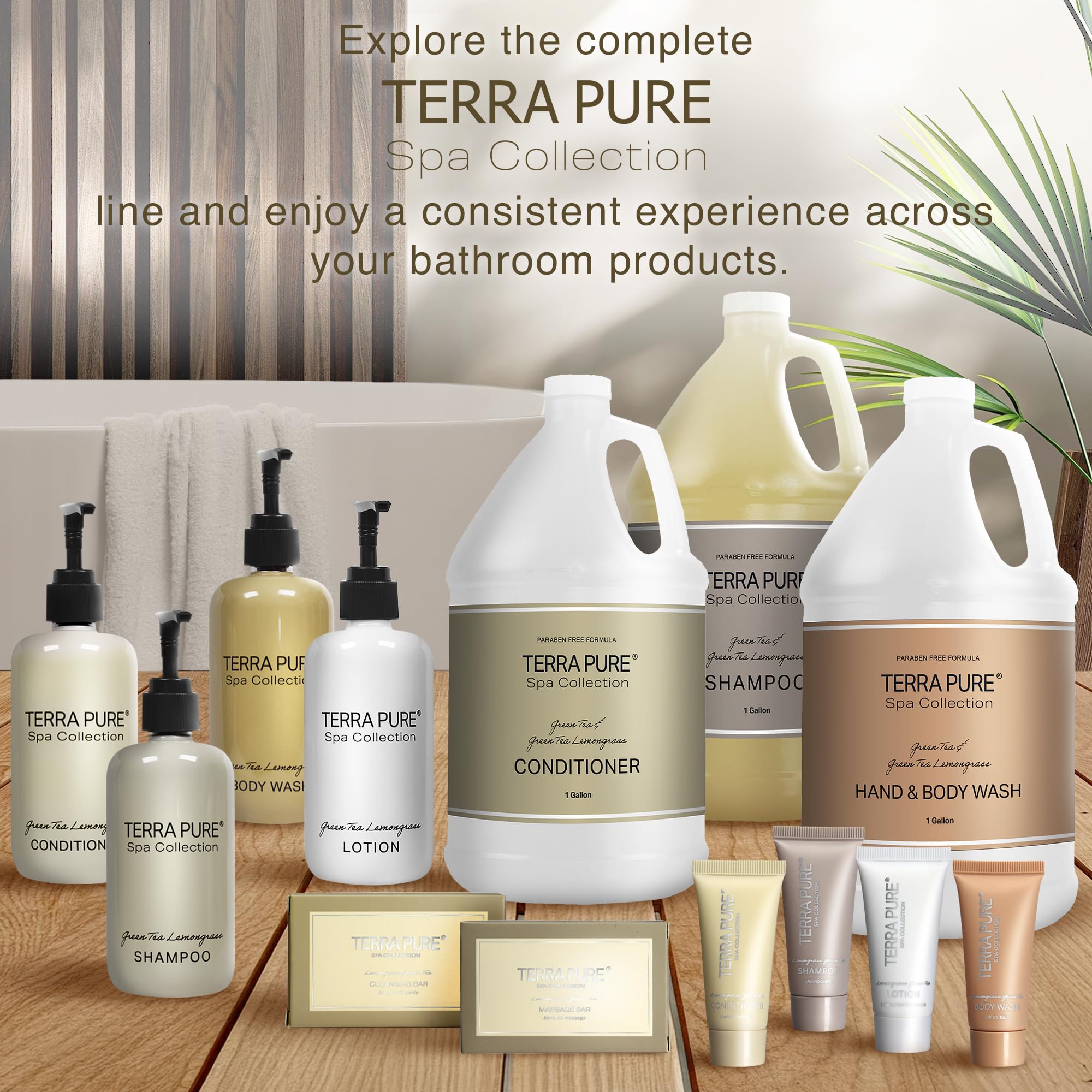 Terra Pure Spa emballage durable soutient des pratiques écoresponsables