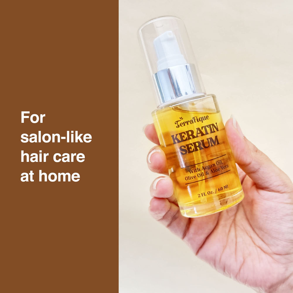 TERRAFIQUE Keratine Sérum adapté à tous types de cheveux