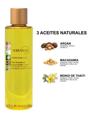 Terramar – détail d’application: une goutte pour lisser les longueurs.