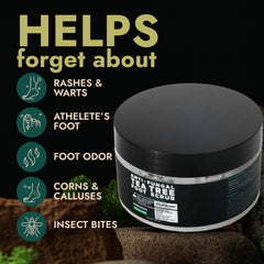 Terramed Just Think Comfort callus remover on rough heels for smoother skin
