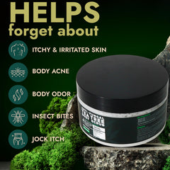 Terramed Just Think Comfort: scrub corps avec grains naturels pour éliminer les résidus
