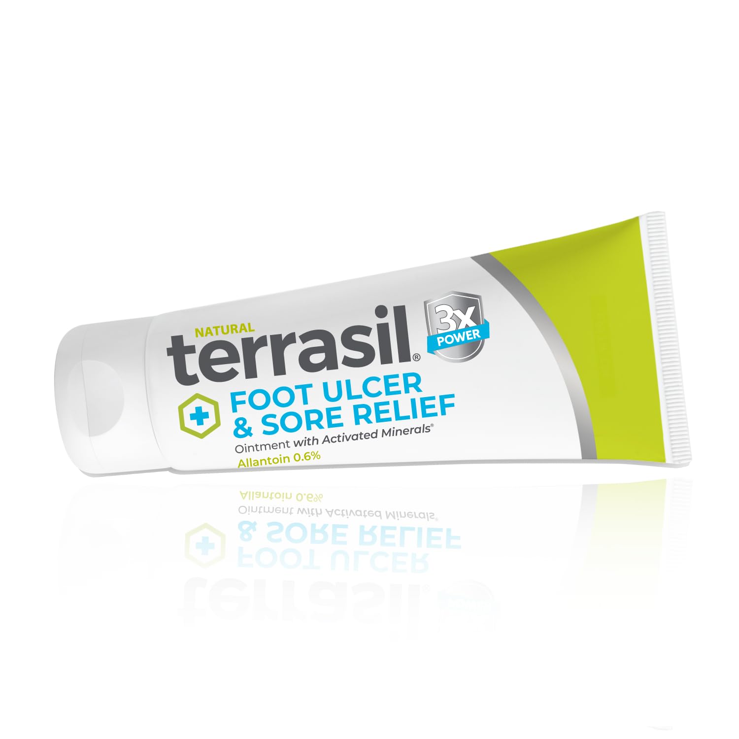 Terrasil crème pied ulcère flacon — soin ciblé pour ulcères et irritations du pied.