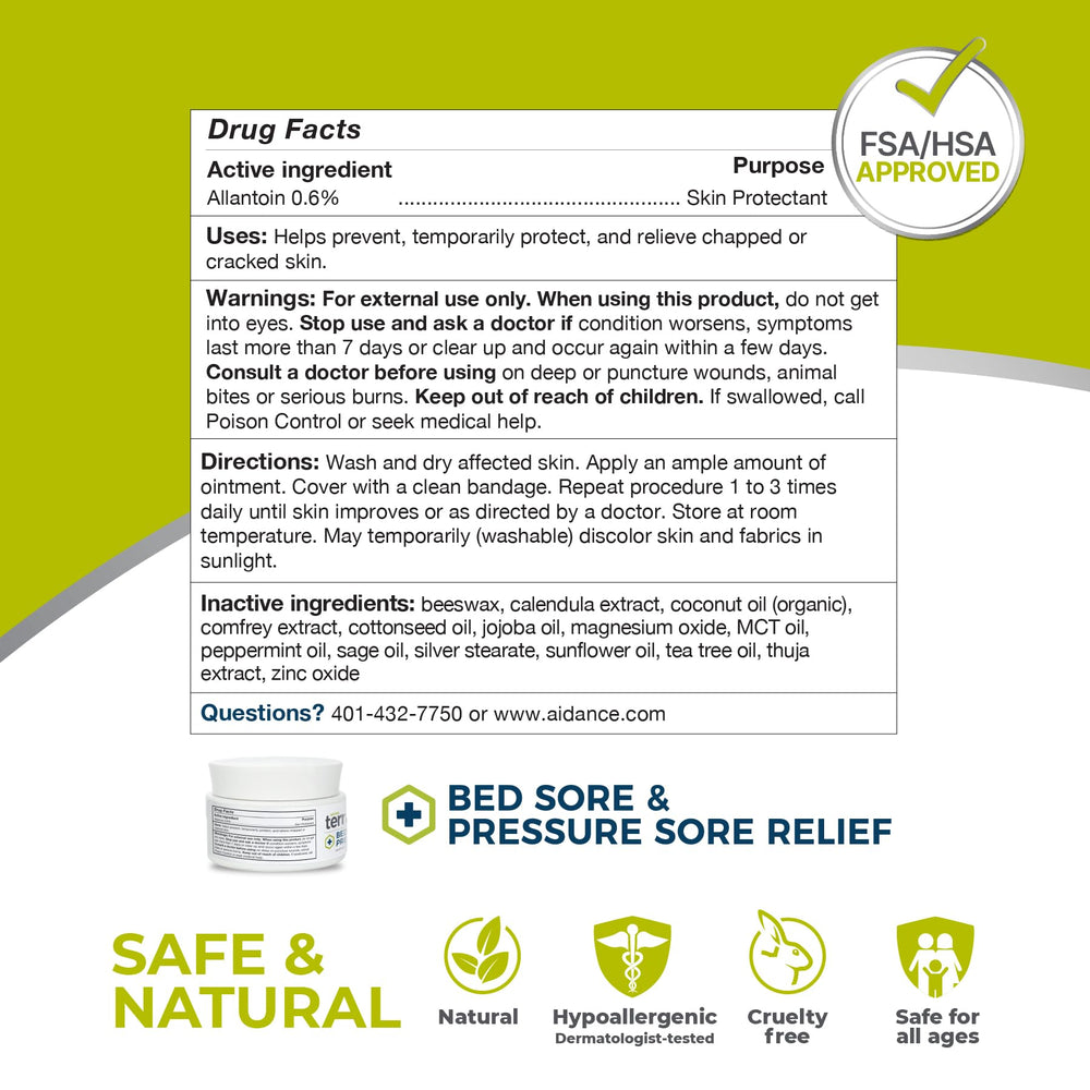 Terrasil Flacon 1,5 oz – emballage pratique pour les soins à domicile.
