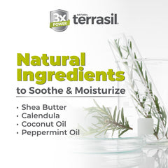 Terrasil Folliculite application zones infectees nettoyant en douceur.