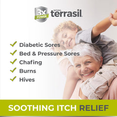 Terrasil Savon Calendula en barre, hydratation légère pour peau sensible au quotidien.