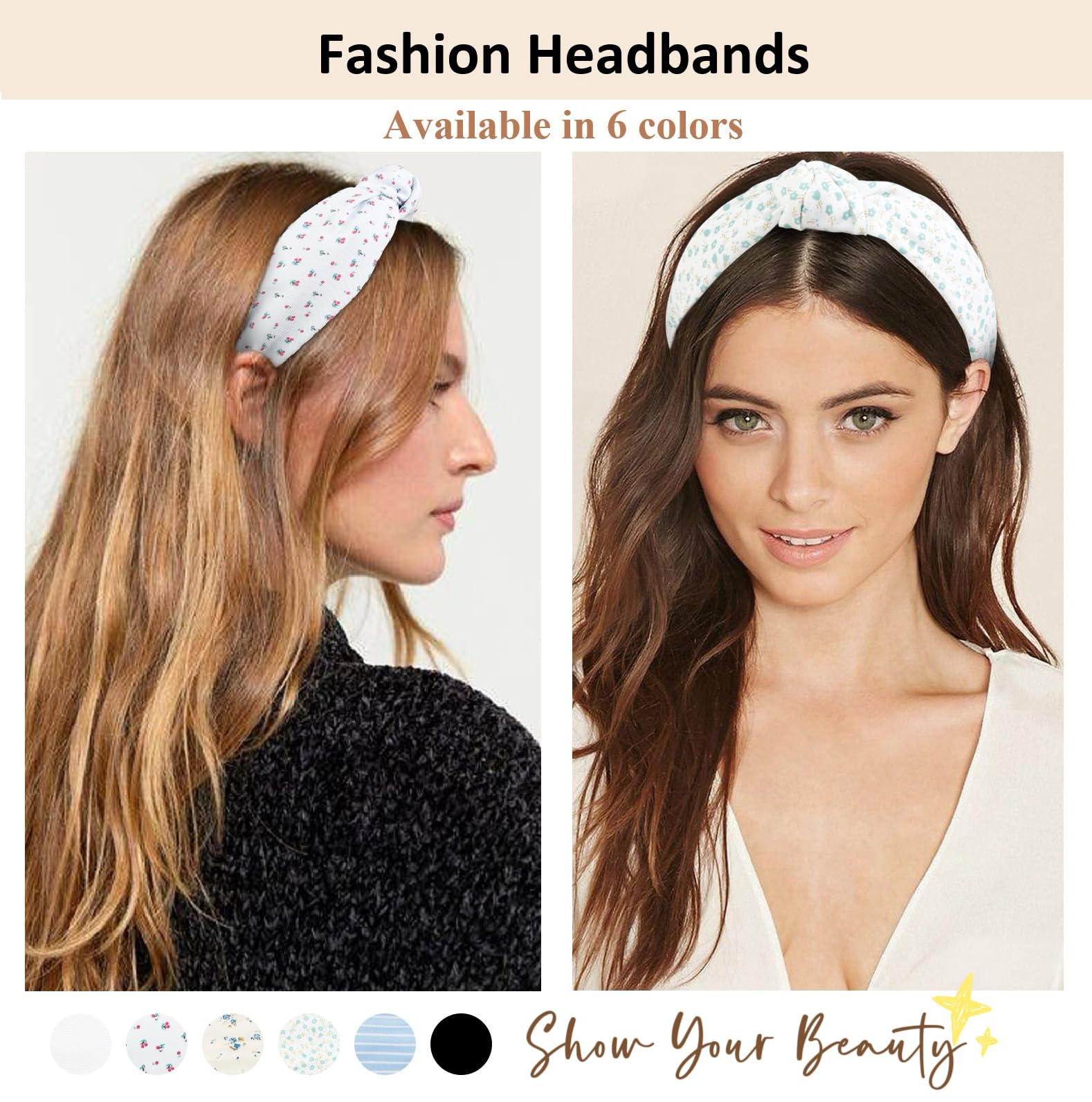 TERSE bandeau blanc, confort durable pour une journée active.