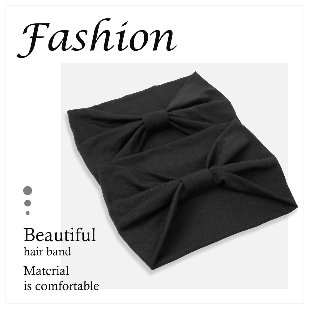 Bandeau TERSE noir chic pour assembler toutes les tenues.