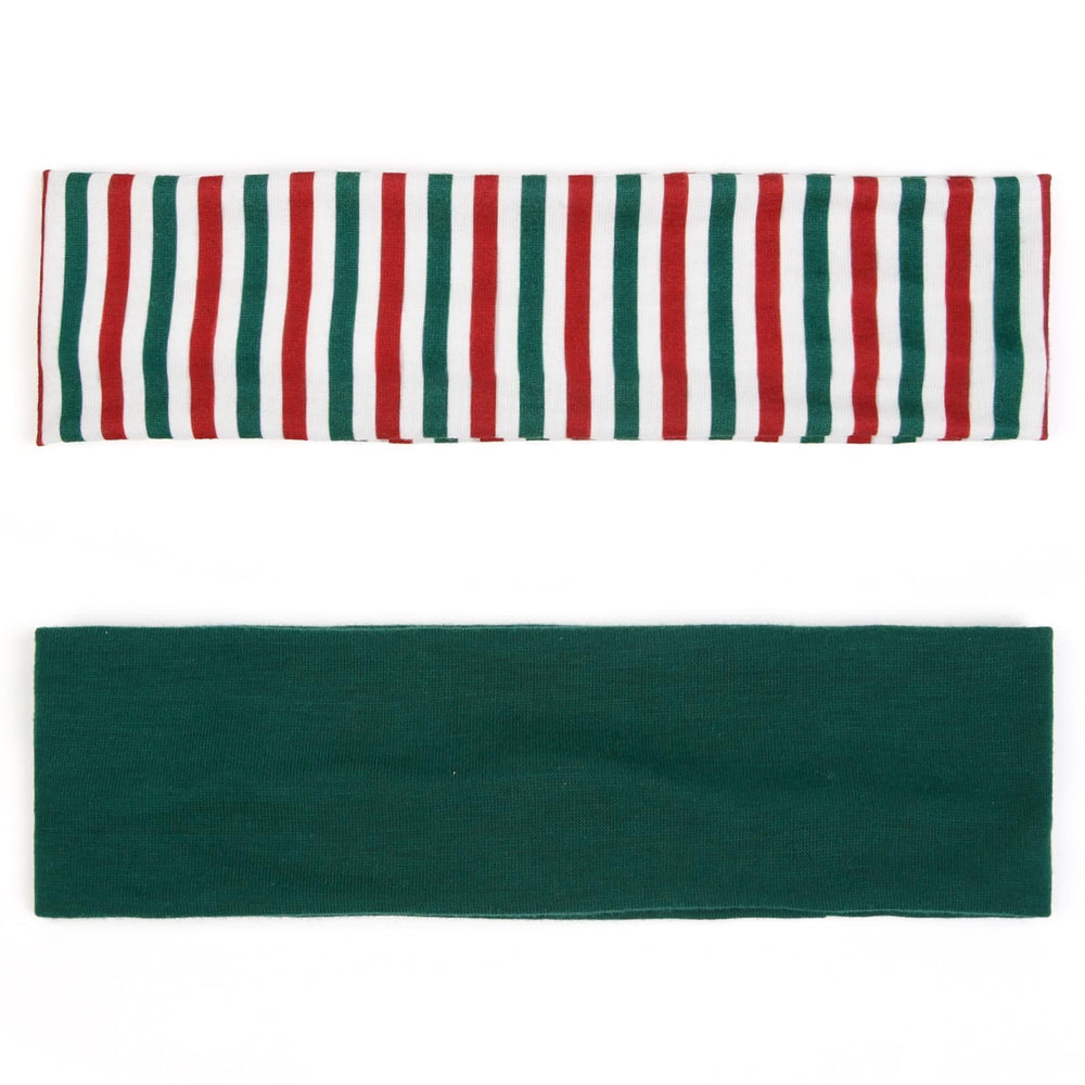 TERSE bandeau rouge rayé Noël, accessoire festif et pratique