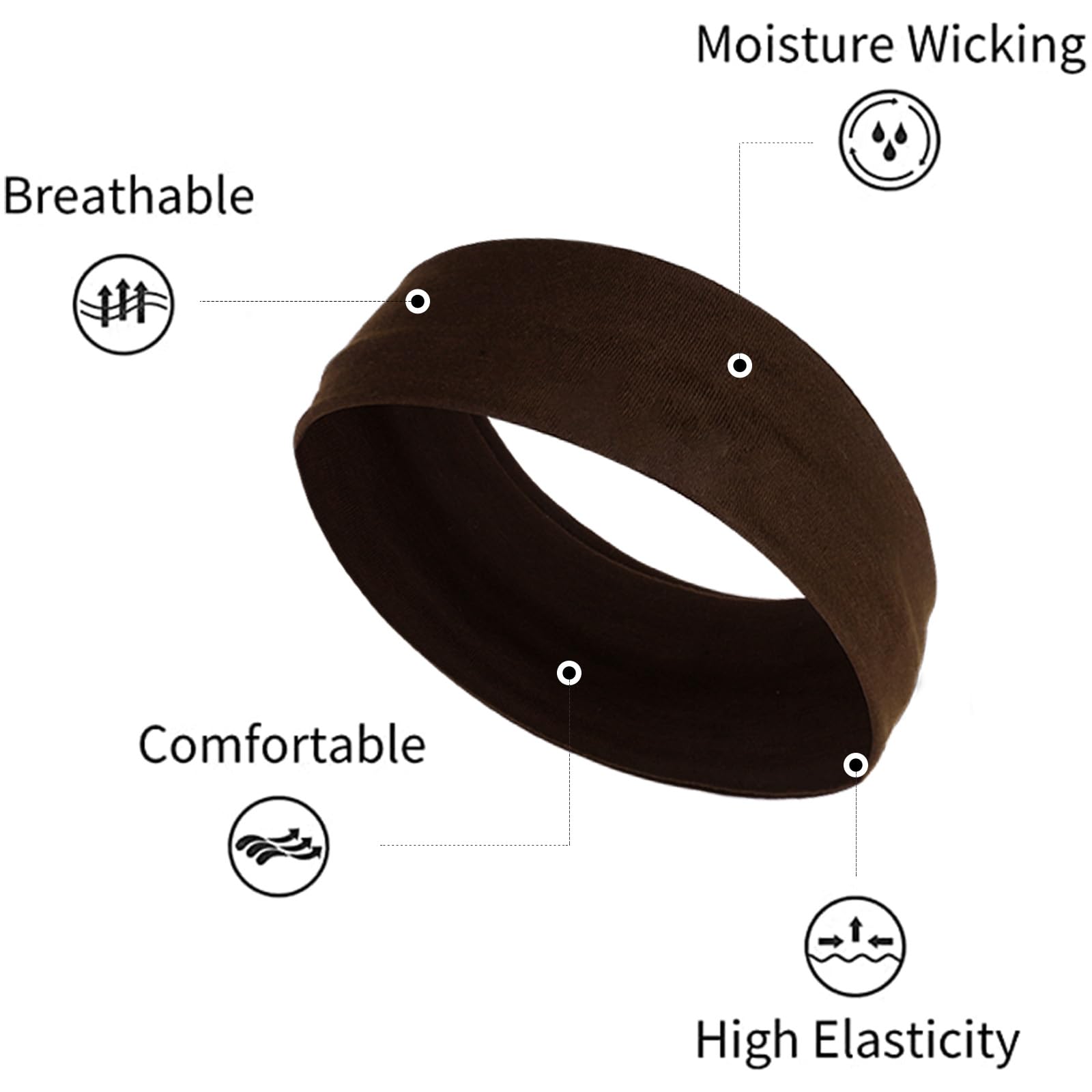 Bandeau TERSE usage quotidien, chic et polyvalent pour tous types de cheveux.