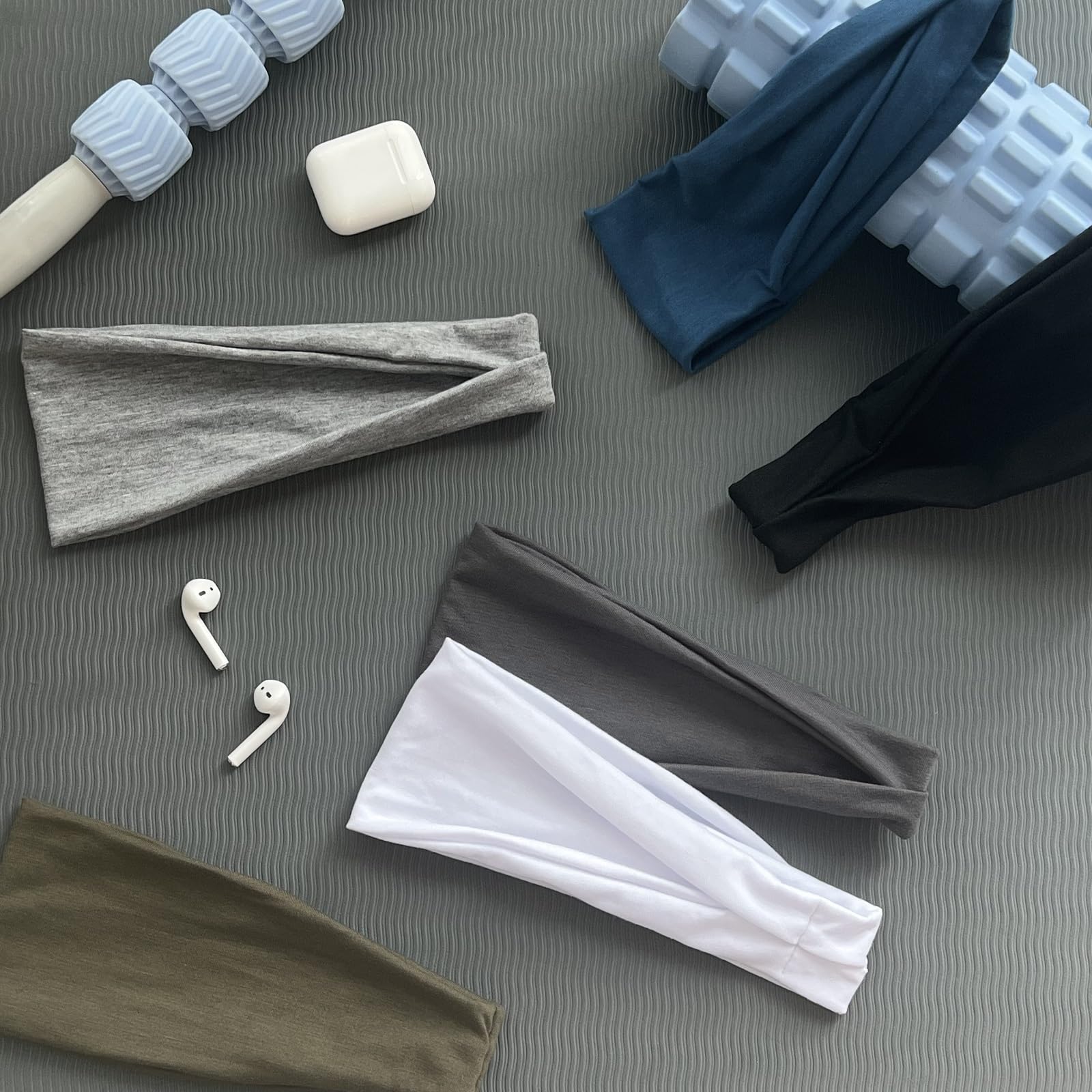 Bandeau TERSE couleur blanc léger et discret pour le sport.
