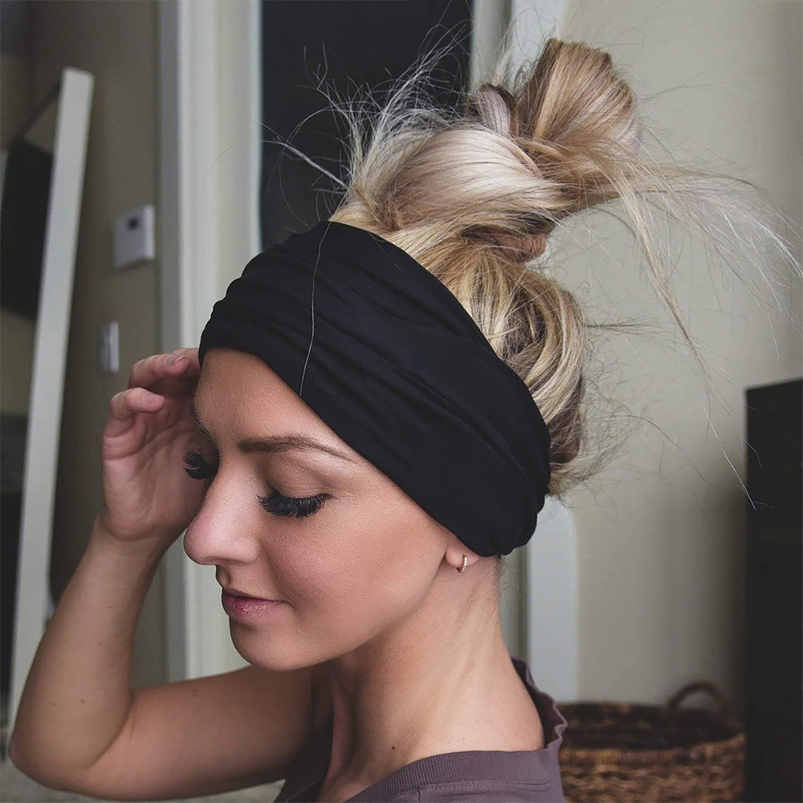 Turban TERSE africain pour cheveux, accessoire élégant et polyvalent.