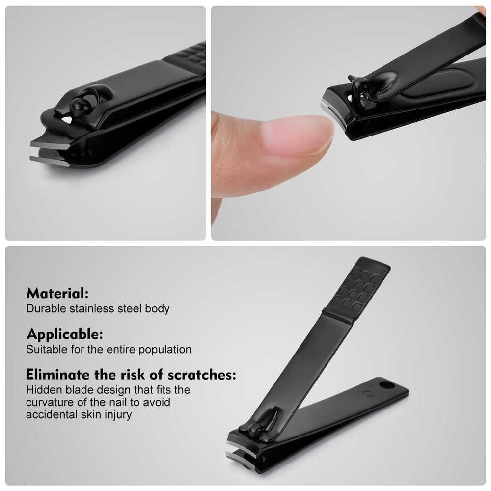 Lames inox Terulltase, coupe nette et durable pour ongles et soins.