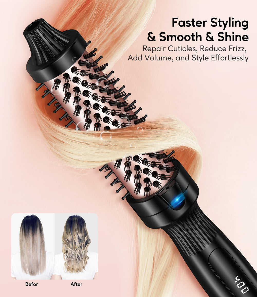 Terviiix affichage digital précis, réglage température pour tous les types de cheveux.