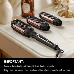 Terviiix Pro avec tête de 1,5 pouce pour volume naturel.
