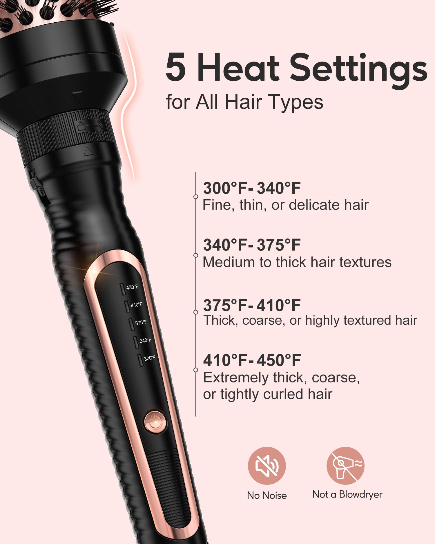 Terviiix Pro fonctionnement silencieux et ergonomique.