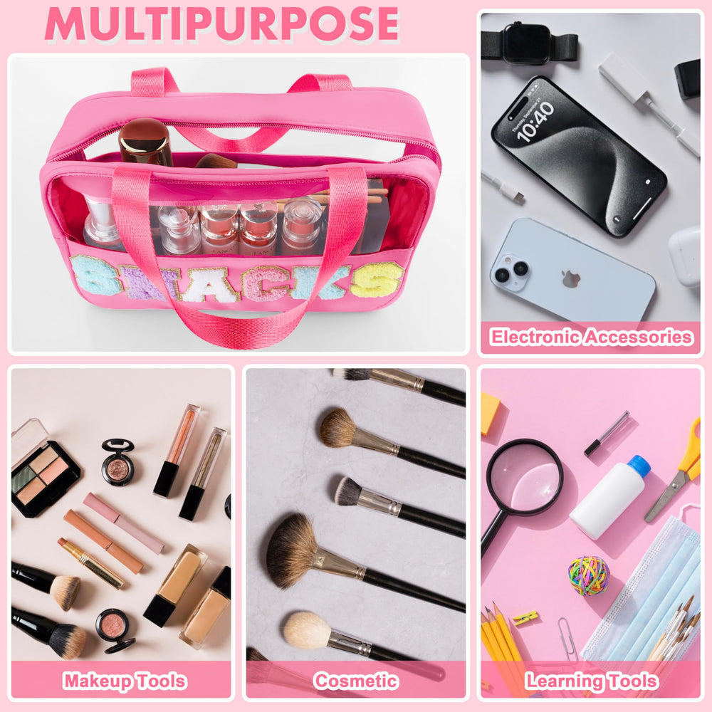 TESAFNG sac multiusage maquillage et snacks lors des voyages