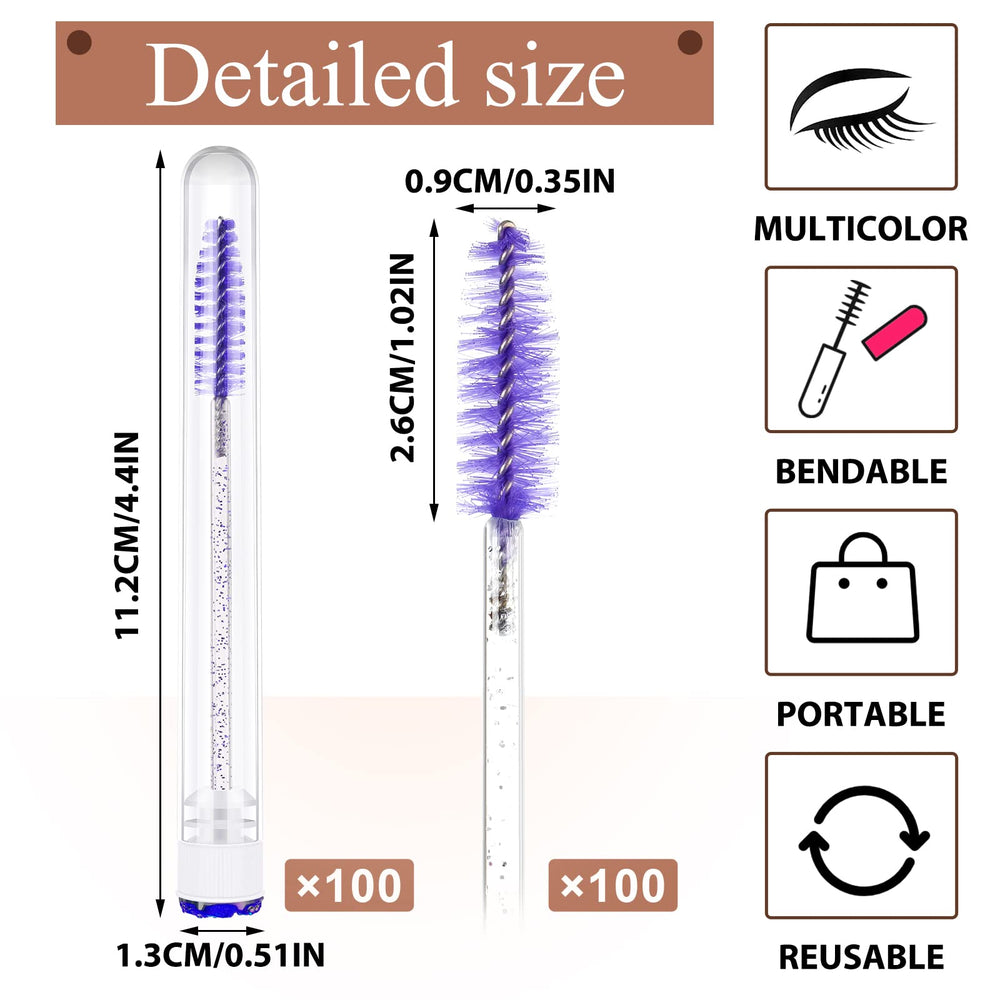 Tessco brosse à cils idéale pour démêler et répartir le produit