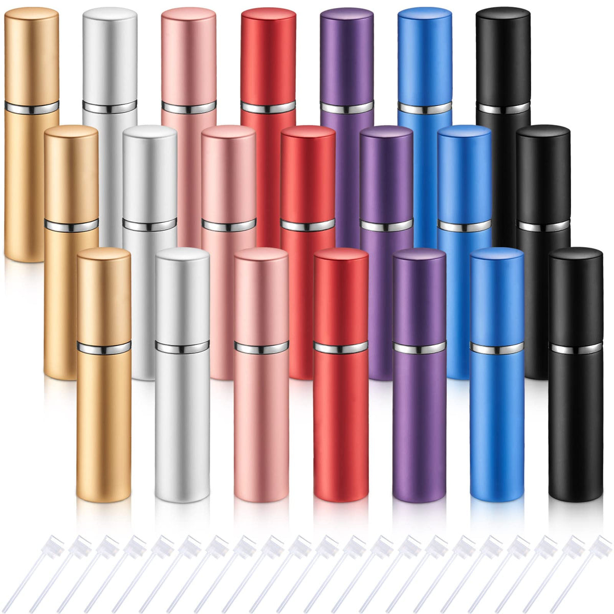 Atomiseur Tessco pour vous argent 10 ml, compact et réutilisable pour voyage
