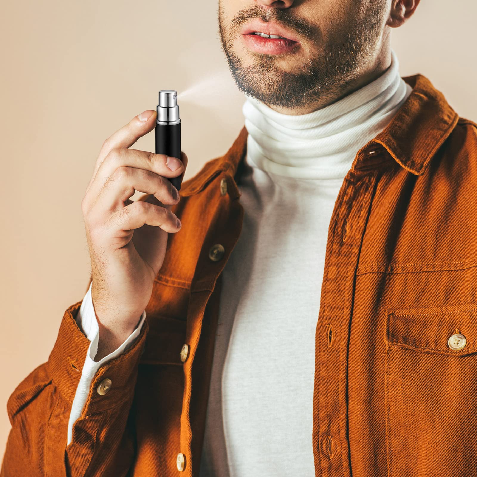 Atomiseur Tessco pour vous rouge mat 10 ml, système anti-fuite fiable