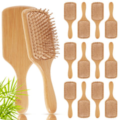 Brosse Tessco pour vous, ensemble de 12 brosses en bambou, pratique pour cadeaux et rangement quotidien.