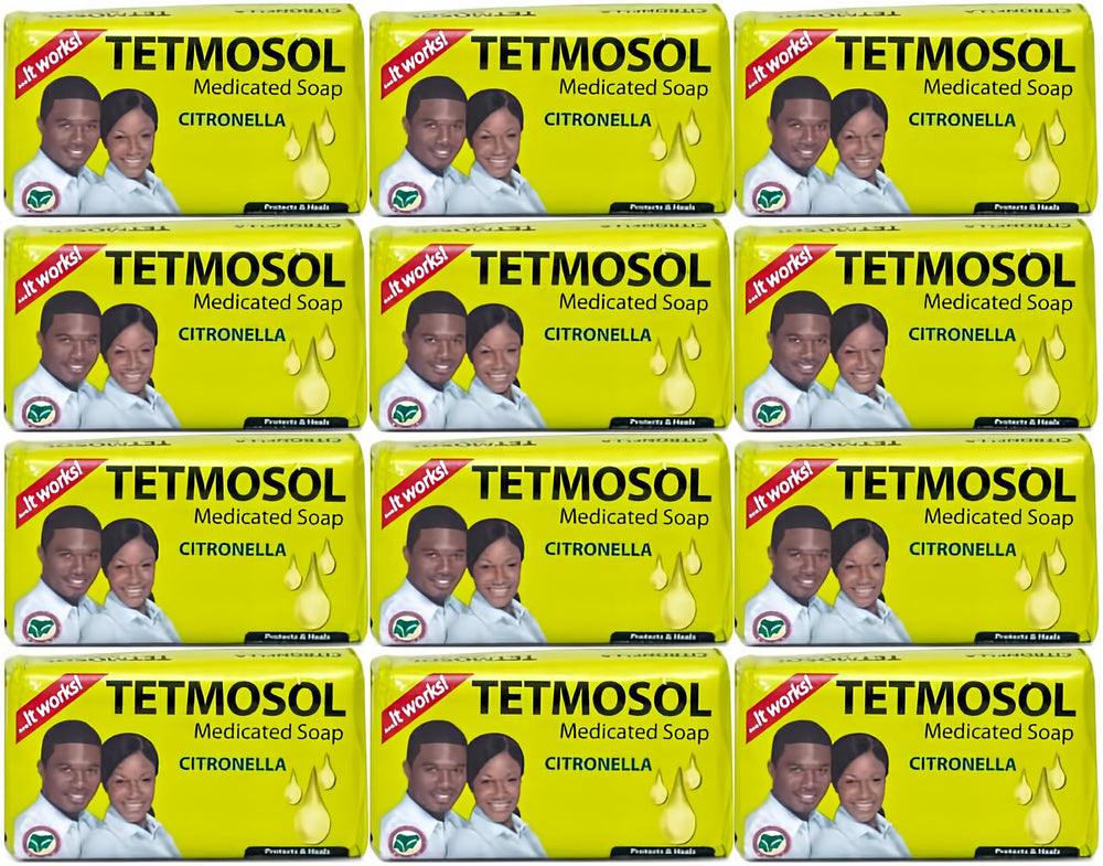 Savon Tetmosol 85 g, lot de 12, soin quotidien de la peau