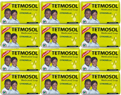 Savon Tetmosol 85 g, lot de 12, soin quotidien de la peau