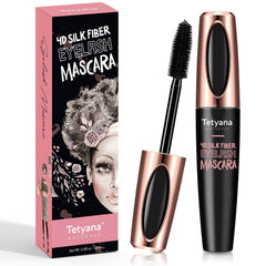 Tetyana Naturals Mascara 4D Fibre de Soie – brosse qui donne du volume